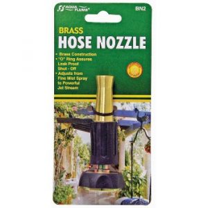 H Berger Co 108685 Bn2 4.5 Brass Hose Nozzle