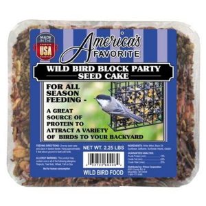 America's Favorite Bird Block Party Large Seed Cake