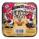 C&S Nutty Treat Suet for Year Round Wild Bird Feeding