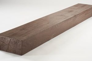 Fireplace Faux Wood Mantels - 5 ft. Length & 4 in. Height