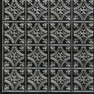 Gothic Reims - Faux Tin Ceiling Tile - 24 in x 24 in - #150 - (Pack of 25)