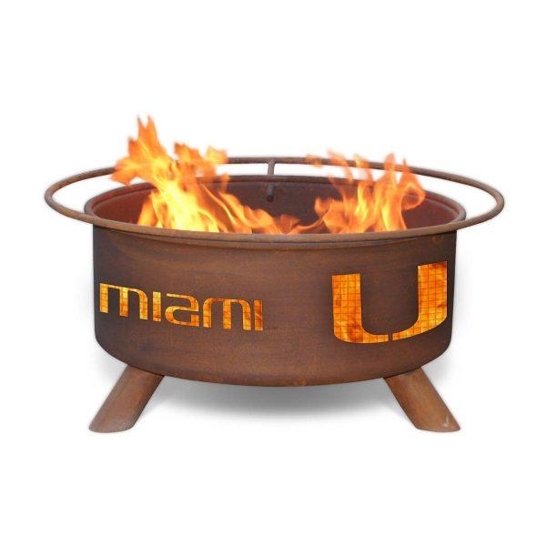 Miami Hurricanes Fire Pit