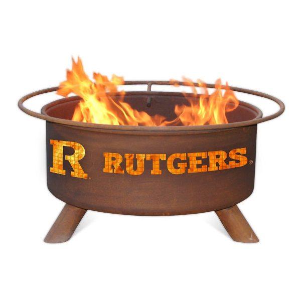 Rutgers Scarlet Knights Fire Pit