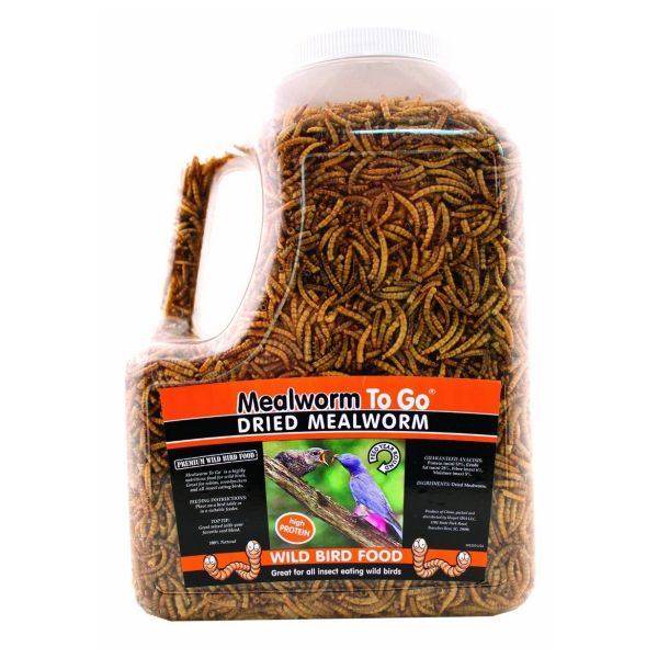 Mealworm To Go Wild Bird Food Resealable Package