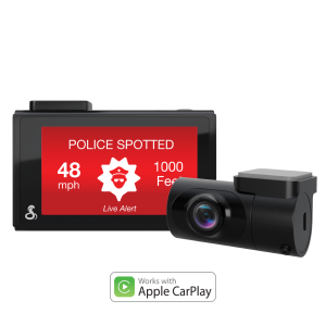 Cobra SC 200D Smart Dash Cam + Rear Cam QHD Camera